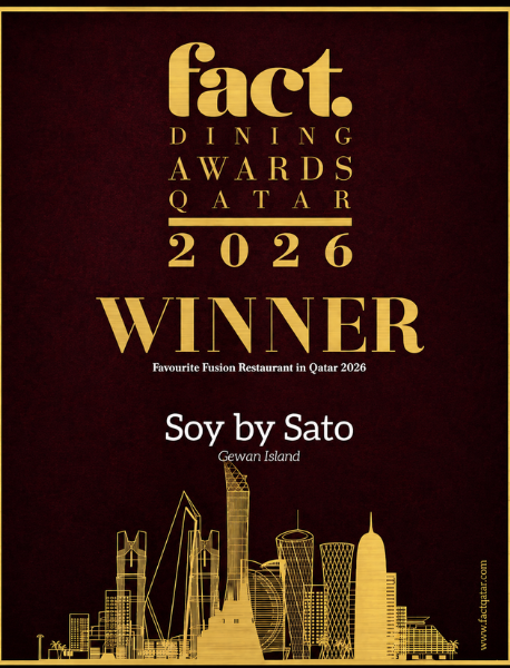 Soy by Sato Named Favorite Asian Fusion Restaurant in Qatar at the FACT Dining Awards 2026